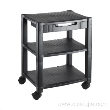 Height adjustable mobile printer cart